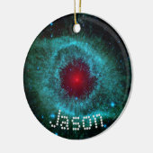 Nebula Science Space Gegee Weihnachtsnamen Keramik Ornament (Links)