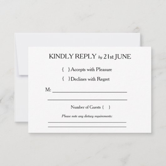 Nebula Space Cosmos Wedding RSVP Karte (Rückseite)