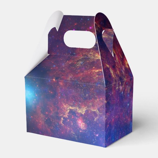 Nebula Space Galaxy Geschenkschachtel (Rückseite)