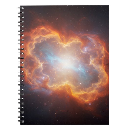 Nebula Spiral Notebook Notizblock (Vorderseite)