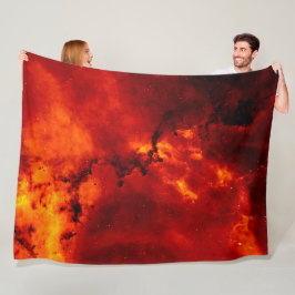 NEBULA STAR CLUSTER FLEECEDECKE