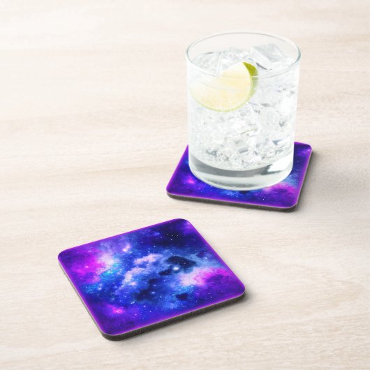 "Nebula Stars" - Eine Atemberaubende digitale Kuns Getränkeuntersetzer (Rechte Seite)