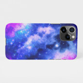 "Nebula Stars" - Eine Atemberaubende digitale Kuns iPhone Hülle (Rückseite (Horizontal))