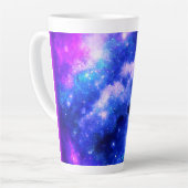"Nebula Stars" - Eine Atemberaubende digitale Kuns Milchtasse (Linke Ecke)