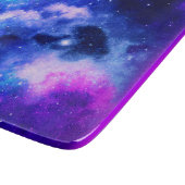 "Nebula Stars" - Eine Atemberaubende digitale Kuns Schneidebrett (Ecke)