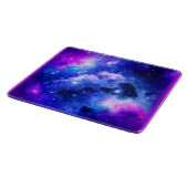 "Nebula Stars" - Eine Atemberaubende digitale Kuns Schneidebrett (Ecke)