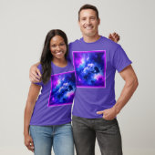 "Nebula Stars" - Eine Atemberaubende digitale Kuns T-Shirt (Unisex)