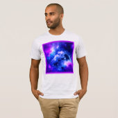 "Nebula Stars" - Eine Atemberaubende digitale Kuns T-Shirt (Vorne ganz)