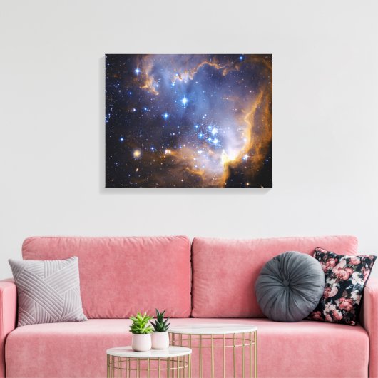 Nebula Stars Galaxy Leinwanddruck (Insitu (Wohnzimmer))