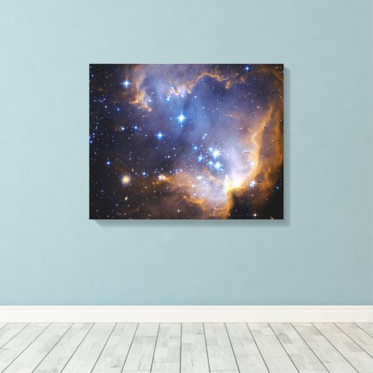 Nebula Stars Galaxy Leinwanddruck (Insitu (Holzboden))