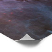 Nebula stars Orion Galaxy Hipster Geek Weltraumwis Poster (Ecke)