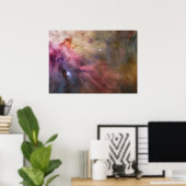 Nebula stars Orion Galaxy Hipster Geek Weltraumwis Poster (Heimbüro)