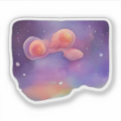 Nebula Twins Aufkleber (Vorderseite)