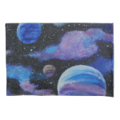 Nebula und Planets Space Pillowcase Kissenbezug (Vorderseite)