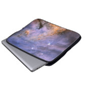 Nebula und Star Cluster Laptop Sleeve (Vorne Knopf)