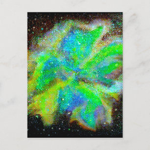 Nebula und Stardust kosmische Raumszene Postkarte