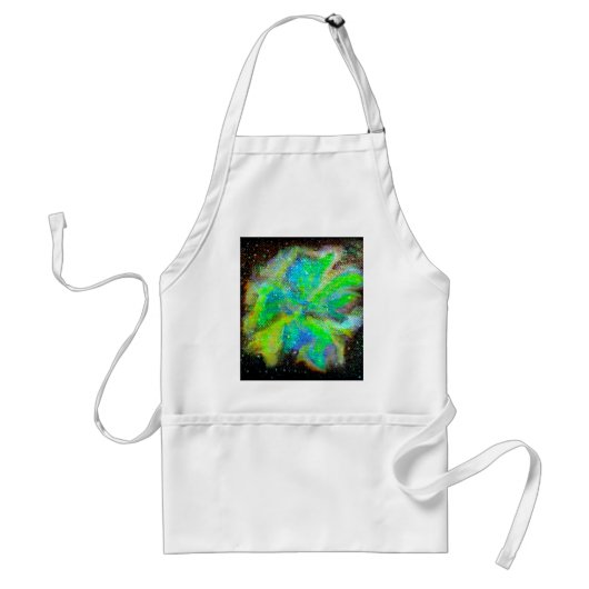 Nebula und Stardust kosmische Raumszene Schürze (Vorne)