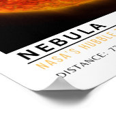 Nebula Weltraum Bildung Poster (Ecke)