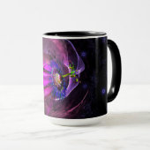 Nebula Weltraumdesign Tasse (VorderseiteRechts)