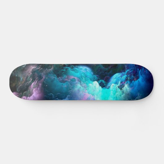 Nebula Wolken Skateboard (Horizontal)
