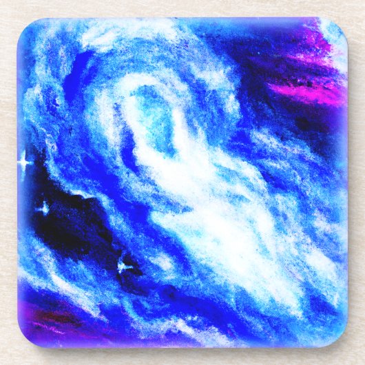 Nebula zeichnet sich durch ein schönes Design aus. Getränkeuntersetzer (Vorderseite)