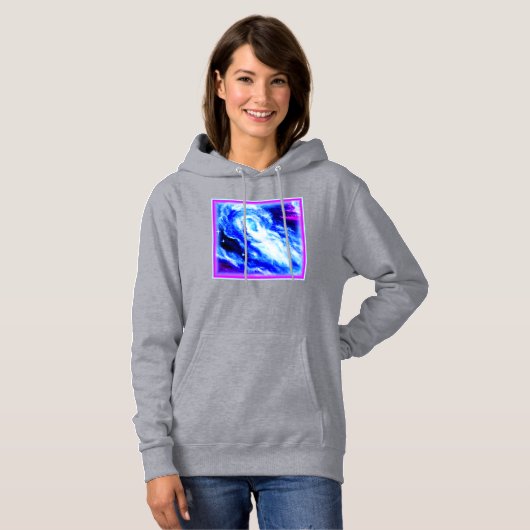 Nebula zeichnet sich durch ein schönes Design aus. Hoodie (Vorne ganz)