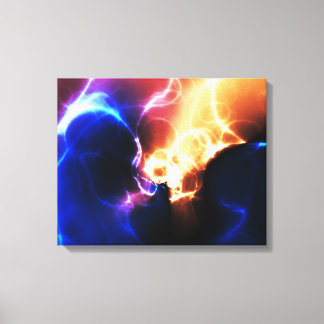 Nebulae 1 überzogene Canvas Leinwanddruck