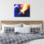 Nebulae 1 überzogene Canvas Leinwanddruck (Insitu (Schlafzimmer))