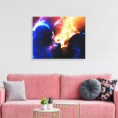 Nebulae 1 überzogene Canvas Leinwanddruck (Insitu (Wohnzimmer))