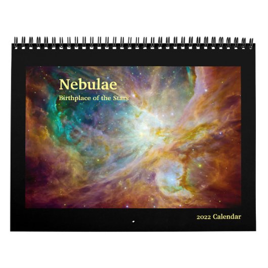 Nebulae 2022 Weltraumbilder Kalender (Titelbild)