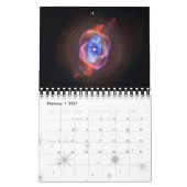 Nebulae Space Astronomie 2016 Stars NASA Kalender (Feb 2027)