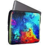 Nebulae's Regenbogen der Farben. Jetzt kaufen Laptopschutzhülle (Vorne Rechts)
