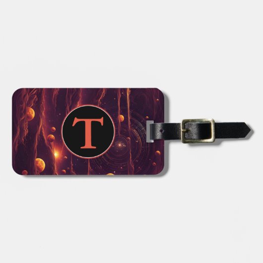 Nebular Veil Gepäckanhänger (Vorderseite horizontal)