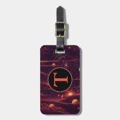 Nebular Veil Gepäckanhänger (Vorderseite vertikal)