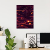 Nebular Veil Poster (Heimbüro)