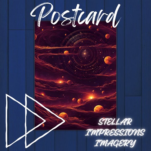 Nebular Veil Postkarte