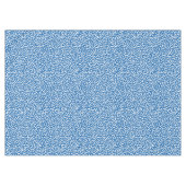 Nebulas Blau mit weißen Schneepunkten Tischdecke (Vorderseite (Horizontal))