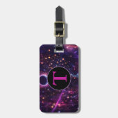 Nebuloria Lullaby Gepäckanhänger (Vorderseite vertikal)