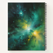 Nebulosa Verdeazul Notizblock (Rückseite)