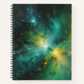 Nebulosa Verdeazul Notizblock (Vorderseite)