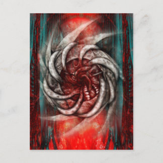 NECCROFUTURIST Abattoir Kunst Postkarte