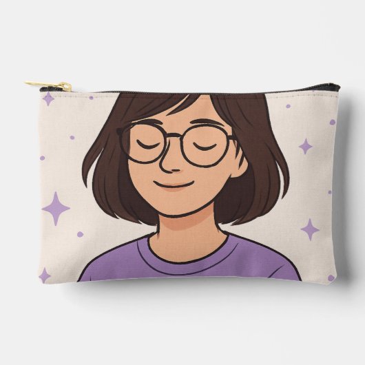 Neceser con ilustración - calma para tu día a día zubehörtasche (Vorderseite)