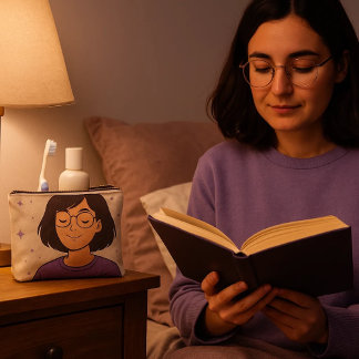 Neceser con ilustración - calma para tu día a día zubehörtasche