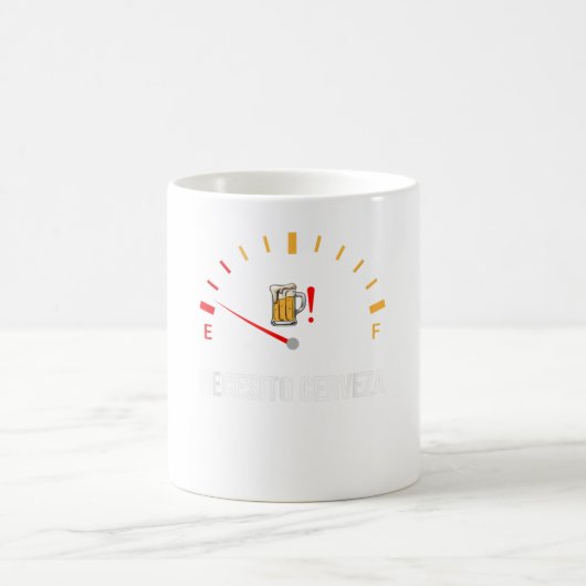 Necesito Cerveza Funny Spanisches Zitat Braut Bier Kaffeetasse (Mittel)