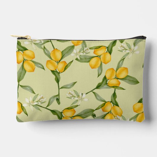 Necessaire gave lemon prints zubehörtasche (Vorderseite)