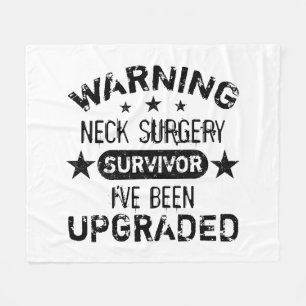 Neck Operation Spaß aktualisiert Fleecedecke