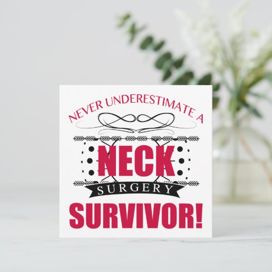 Neck Operation Survivor (Stehend Vorderseite)