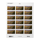 Neck Springs Train the Canyonlands National Park Adressaufkleber (Vorne)