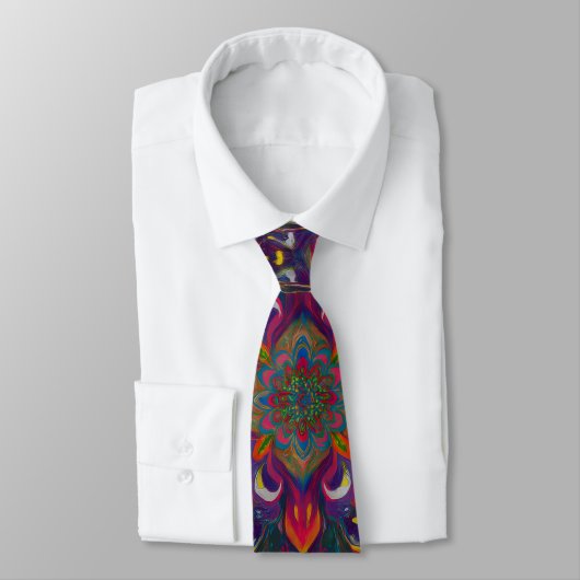 Neck Tie Abstruct Pattern beautiful tie Krawatte (Gebunden)