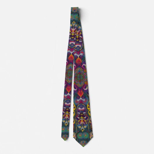 Neck Tie Abstruct Pattern beautiful tie Krawatte (Rückseite)